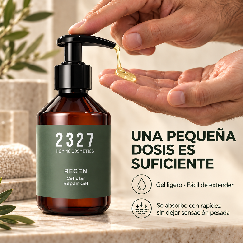 Pequeña dosis de REGEN: aplicación fácil y absorción rápida