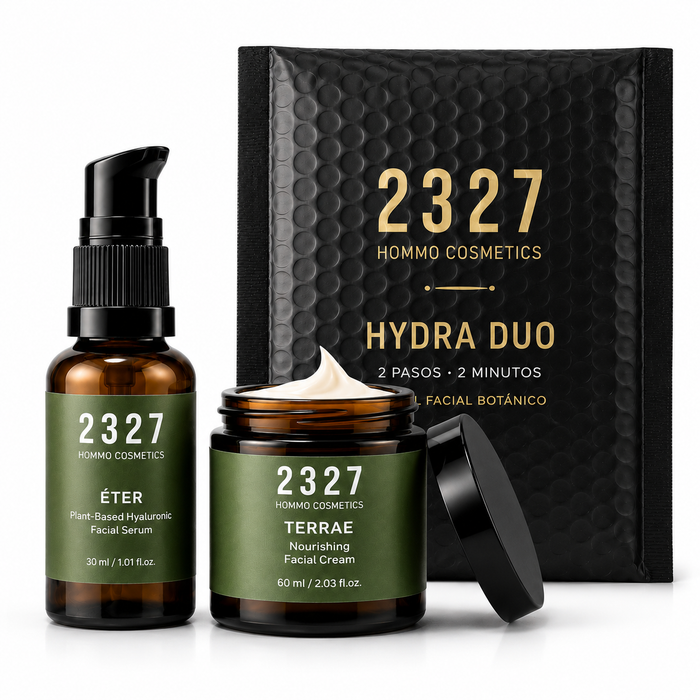 HYDRA DUO · Ritual Facial Botánico · Doble Acción de Ácido Hialurónico