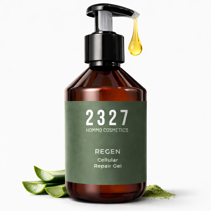 REGEN · Gel Hidratante Facial Hombre · Rostro, Barba, Aftershave y Aftersun · 200 ml